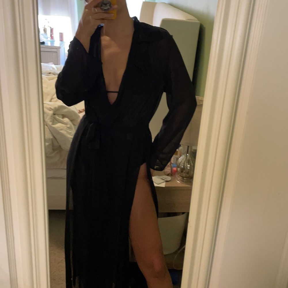 Vintage Sheer La Perla Robe π€ - Picture 4 of 15